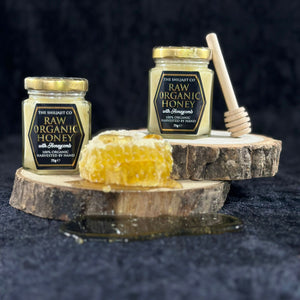 Raw Organic Honey With Honeycomb